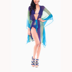 Madison Purple Turquoise Coverup